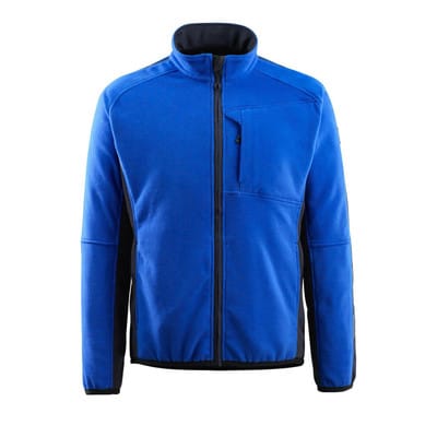 Mascot Hannover Fleecejacke Größe 2XL, kornblau/schwarzblau
