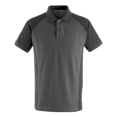 Mascot Bottrop Polo-shirt Größe S, dunkelanthrazit/schwarz