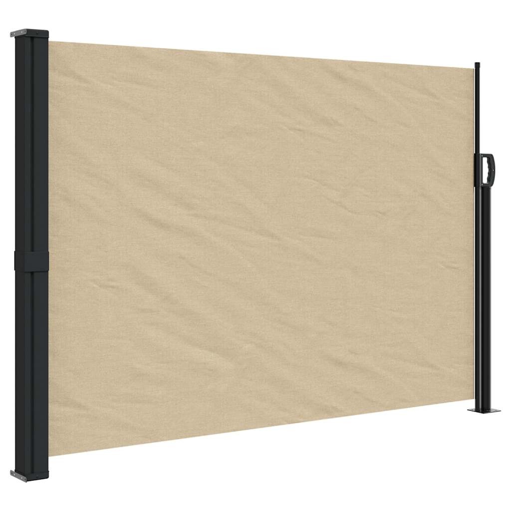 Maison Exclusive - Seitenmarkise Ausziehbar Beige 140x500 Cm