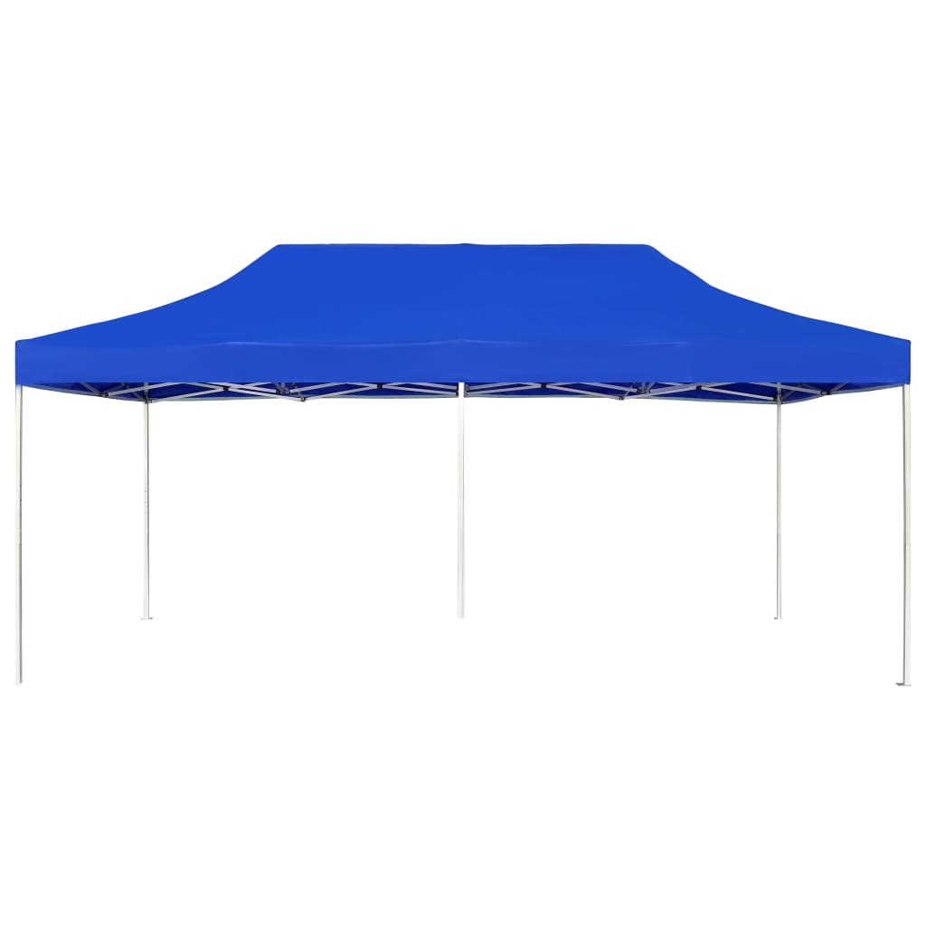 Maison Exclusive - Profi-partyzelt Faltbar Aluminium 6x3 M Blau