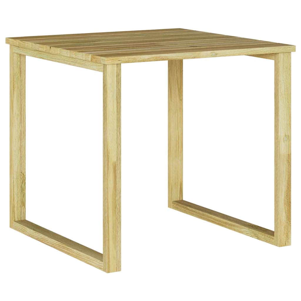 Maison Exclusive - Tisch Natur 50,5 X 50 X 46 Cm Imprägniertes Ki