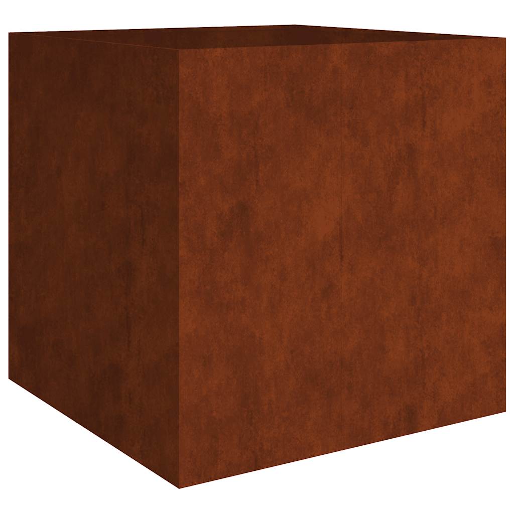 Maison Exclusive - Pflanzkübel 80x80x80 Cm Cortenstahl