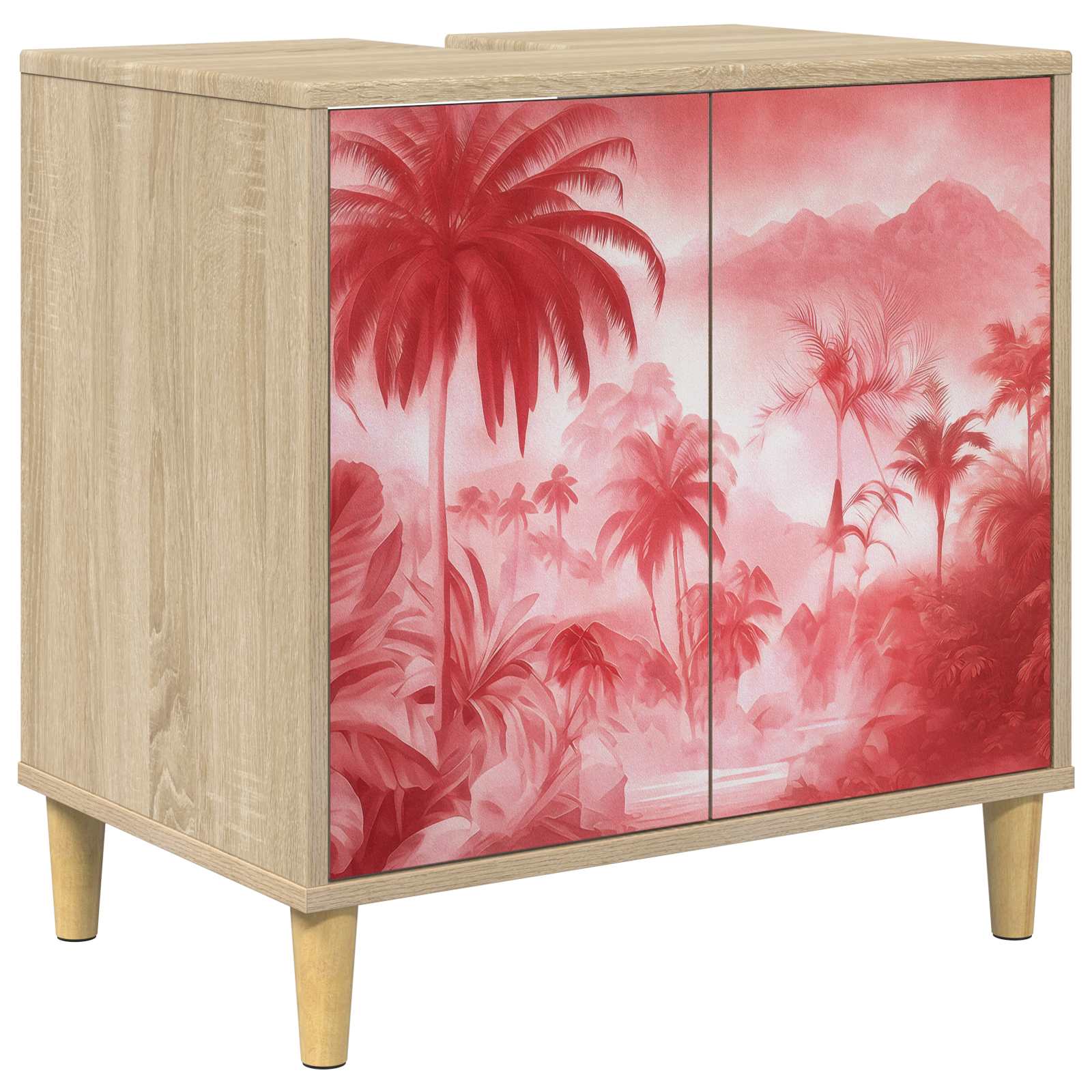 Maison Exclusive - Badezimmerschrank Aachen Sonoma 60 X 40 X 60 C