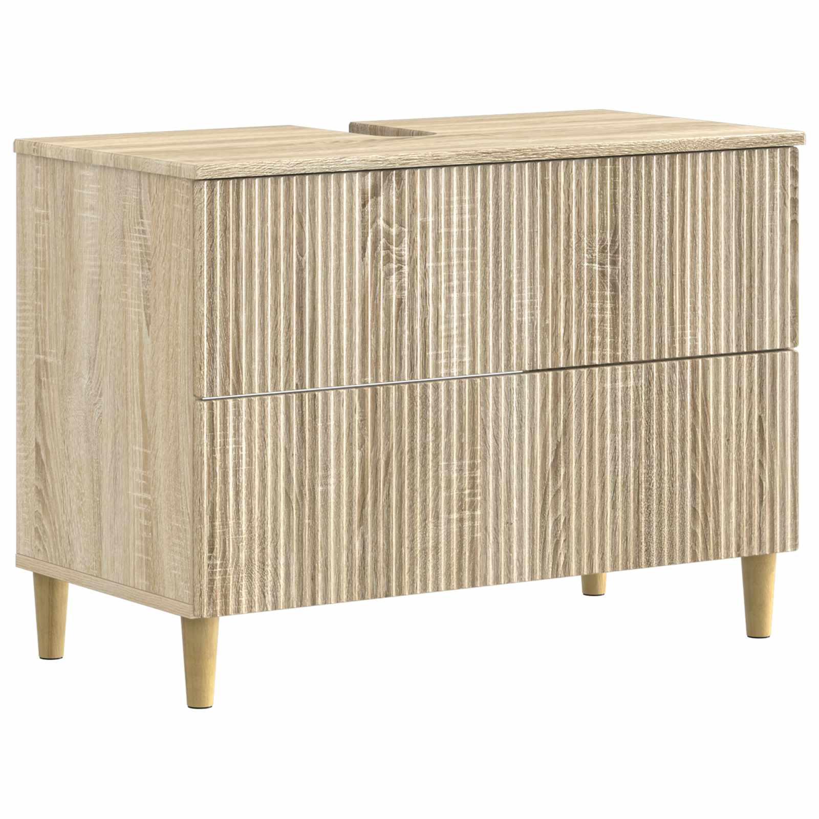 Maison Exclusive - Waschbeckenschrank Arnhem Sonoma-eiche 82 X 41