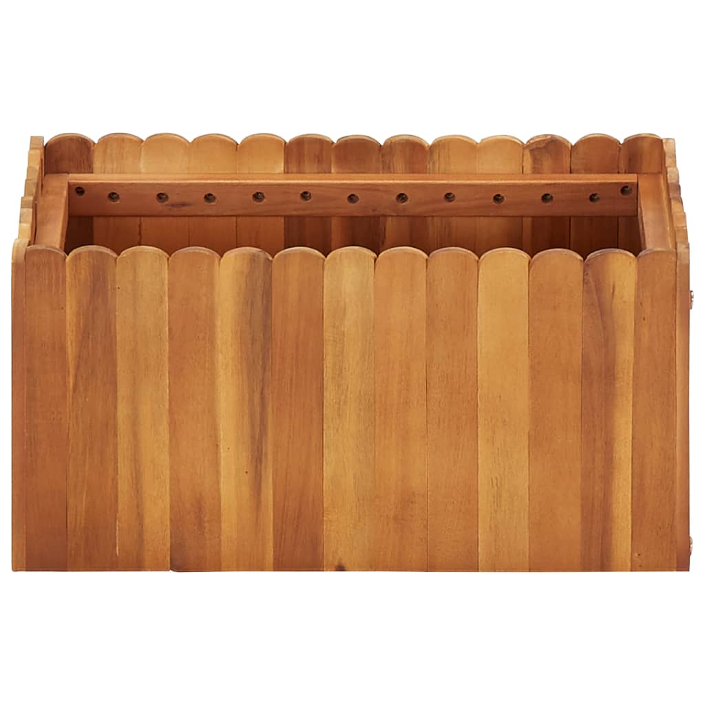 Maison Exclusive - Garten-hochbeet 50 X 30 X 25 Cm Massivholz Aka