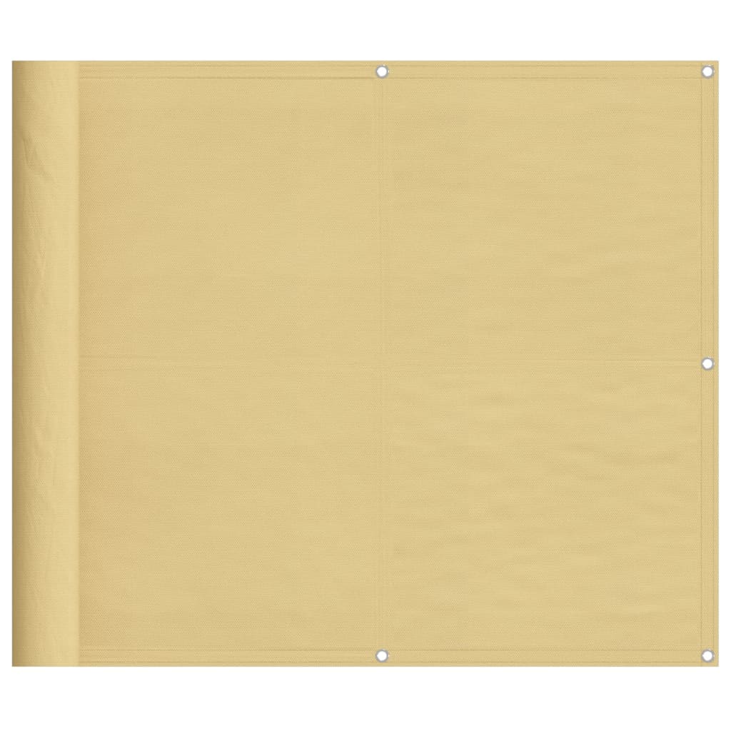 Maison Exclusive - Balkon-sichtschutz Sandfarben 90x800 Cm 100% P