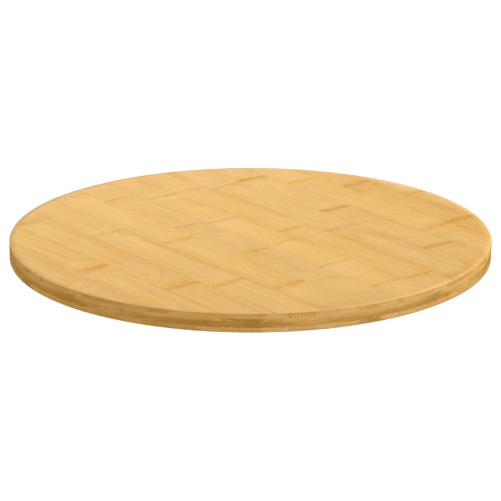 Maison Exclusive - Tischplatte Ø50x1,5 Cm Bambus