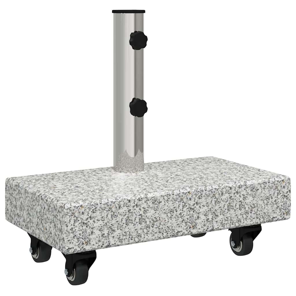 Maison Exclusive - Sonnenschirmständer 25 Kg Grau Granit Rechteck