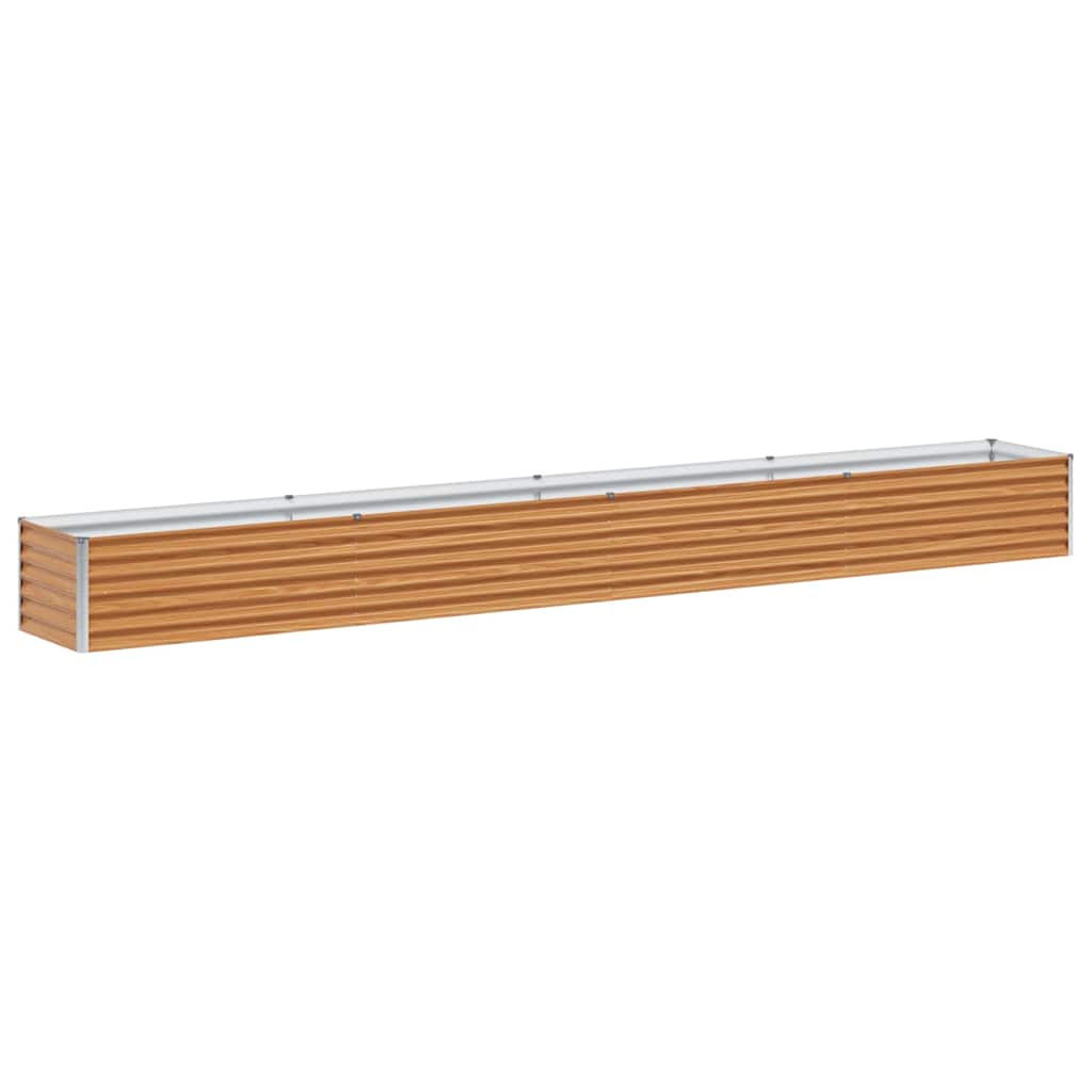 Maison Exclusive - Hochbeet Hellbraun 390 X 50 X 36 Cm Verzinkter