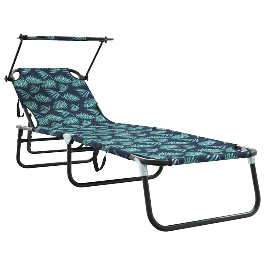 Maison Exclusive - Klappbare Sonnenliege Oxford Mehrfarbig