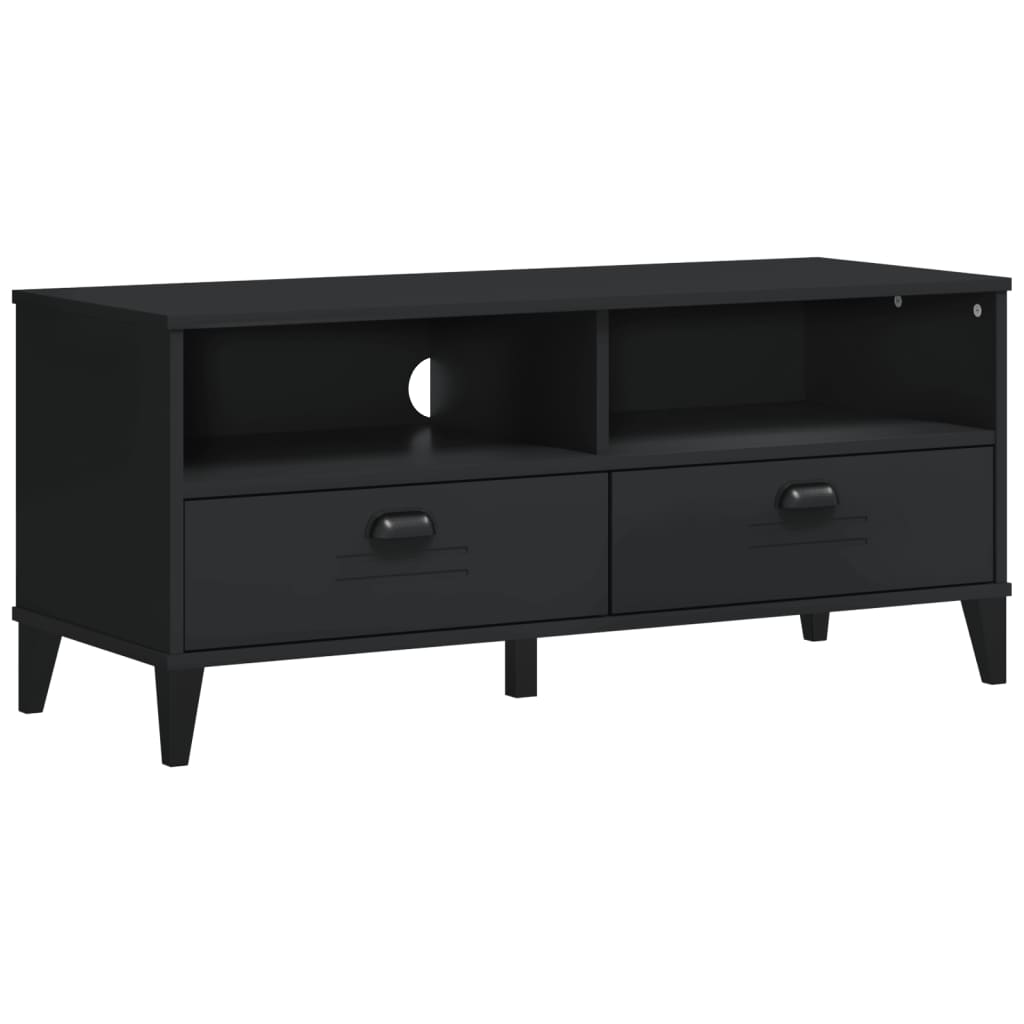 Maison Exclusive - Schuhschrank Viken Schwarz Holzwerkstoff