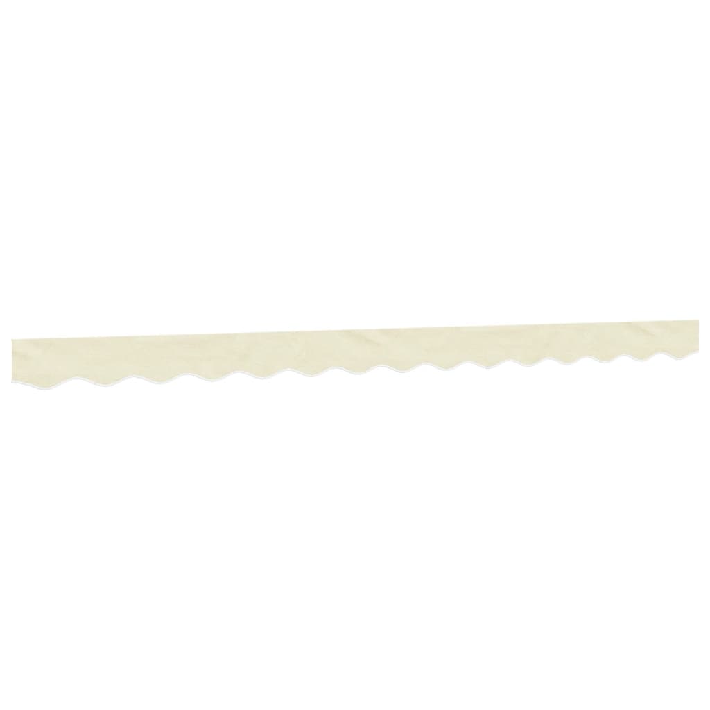 Maison Exclusive - Markisenvolant Creme Gestreift 350 Cm