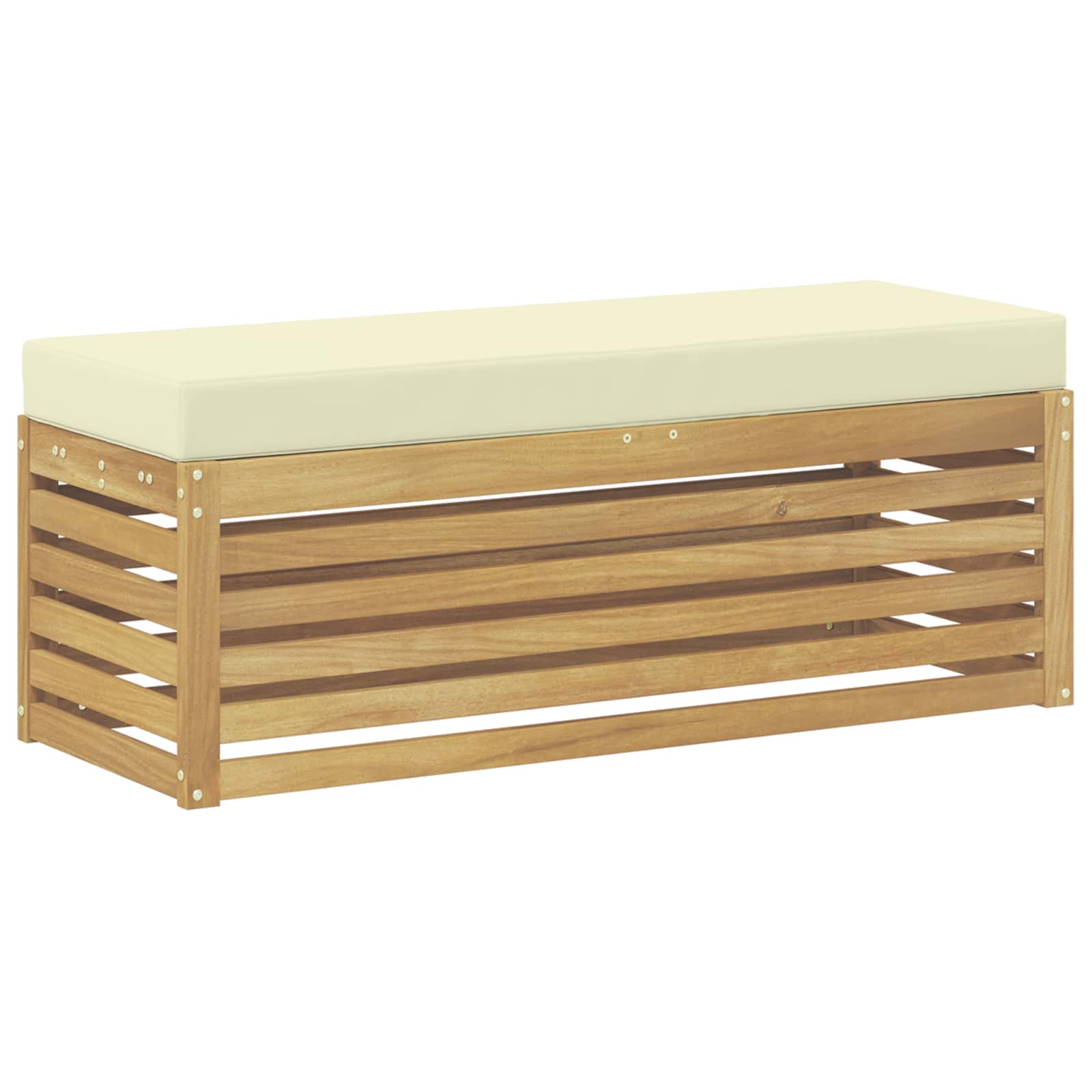 Maison Exclusive - Outdoor-sofagarnitur Weiß Und Creme 115 X 43 X