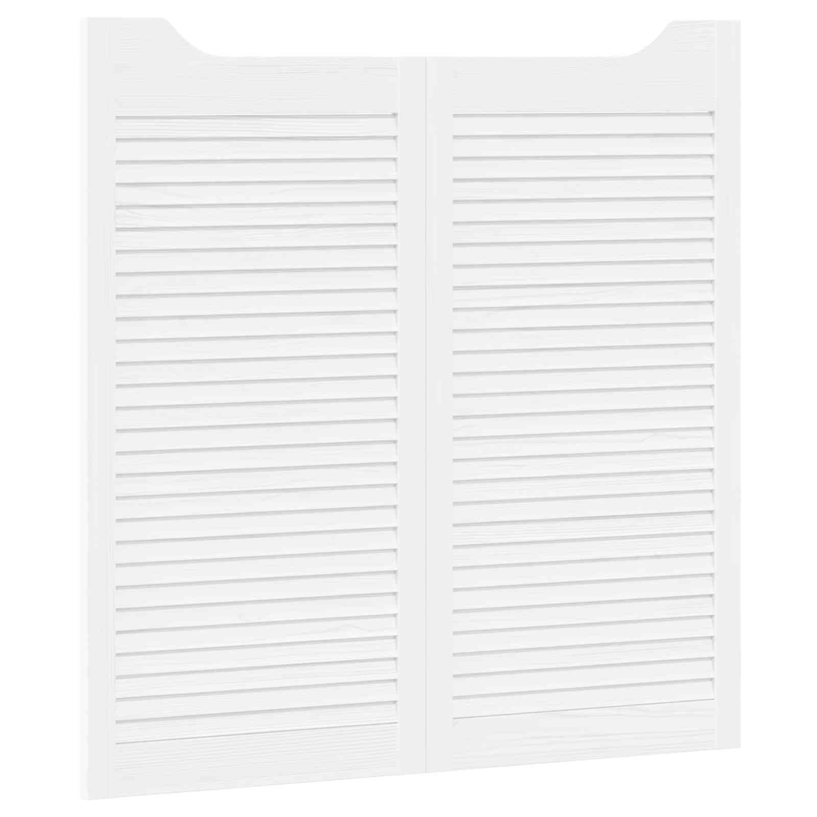 Maison Exclusive - Schwingtüren 2 Stk. 100 X 100 Cm Massives Kief