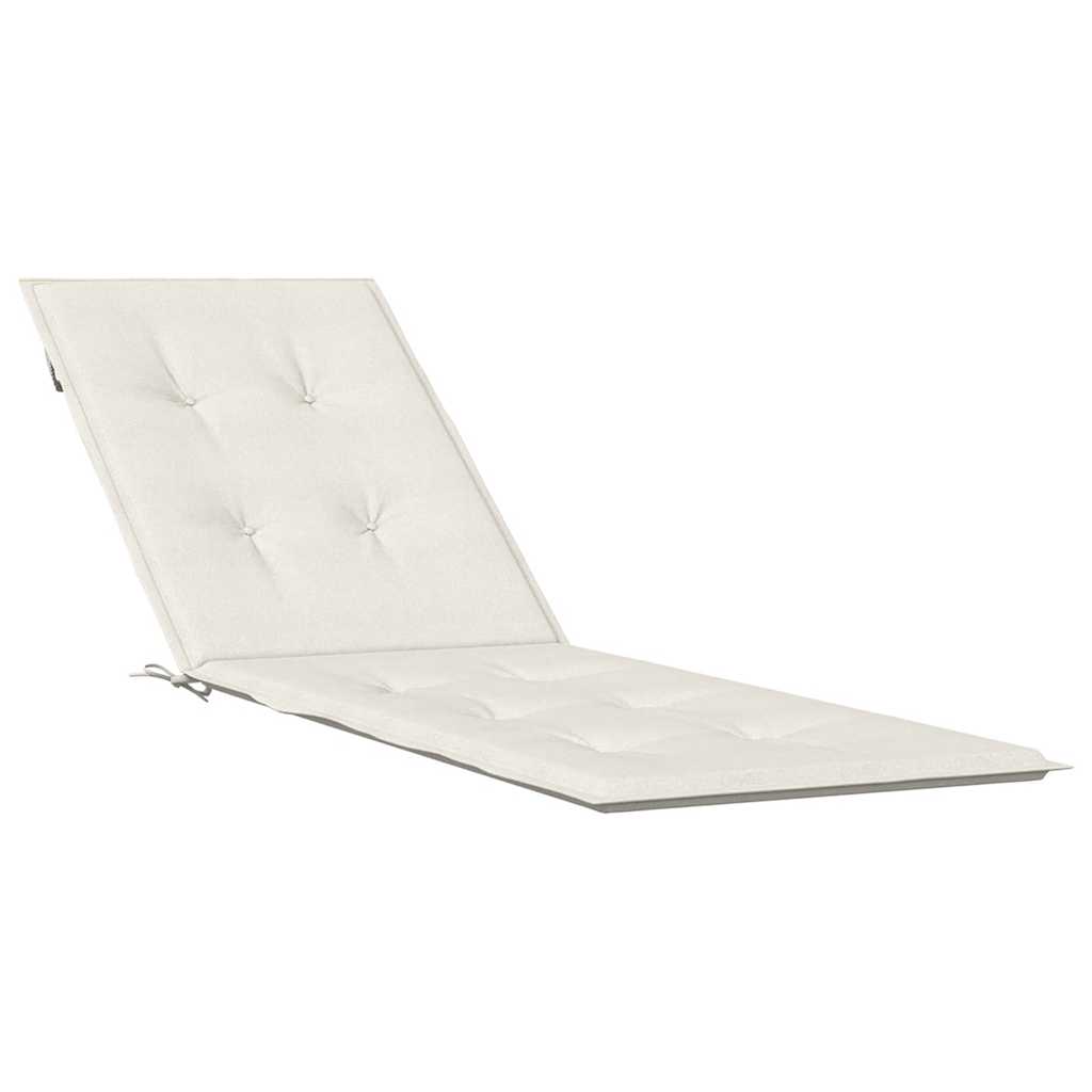 Maison Exclusive - Liegestuhl-auflage Melange Creme (75+105) X 50