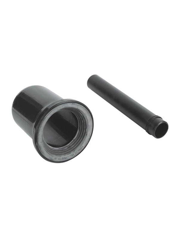 Grohe WC-Zu-/Ablaufgarnitur 37104 für Wand-WC Ablaufmanschette 110mm schwarz