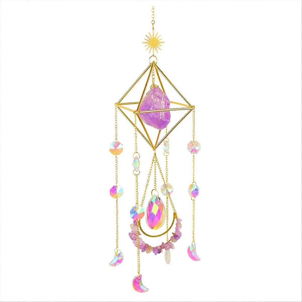 Set Mit 2 Boho-kristall-wohnaccessoires, Spirituelles Einzugsgeschenk