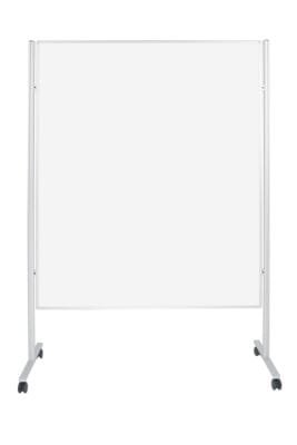 Magnetoplan Mobile Kommunikationswand, 1200 x 1500 mm, Email weiß