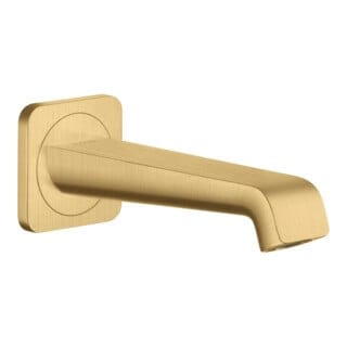hansgrohe Wanneneinlauf Axor Citterio E Ausladung 181mm, brushed gold optic