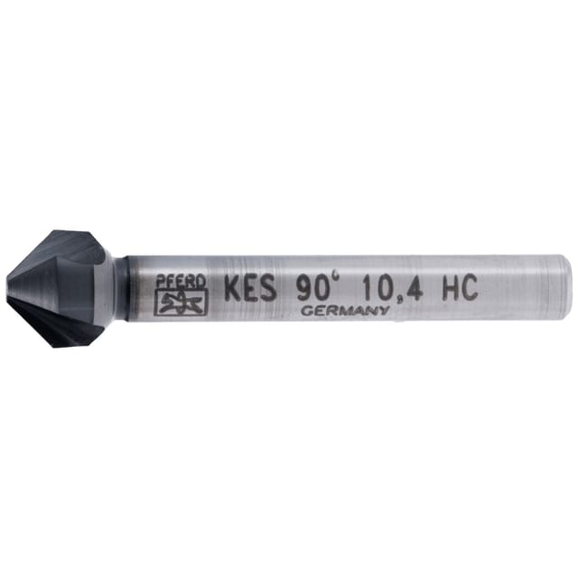 PFERD TOOLS HSS Kegel-und Entgratsenker 90° Ø 10,4 mm Schaft-Ø 6 mm DIN 335 C HICOAT beschichtet