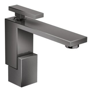 hansgrohe Waschtisch-Einhebelmischer 130 Axor Edge Ausl. 160mm, Diamantschl., pol. bla vc