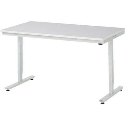 RAU Arbeitstisch adlatus 150 elektrisch höhenverstellbar Arbeitsplatte mit Melaminharzbeschichtung 1500 mm x 800 mm