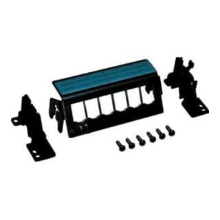 Hager Patch-Panel 6-fach ohne Module FZ06MMO