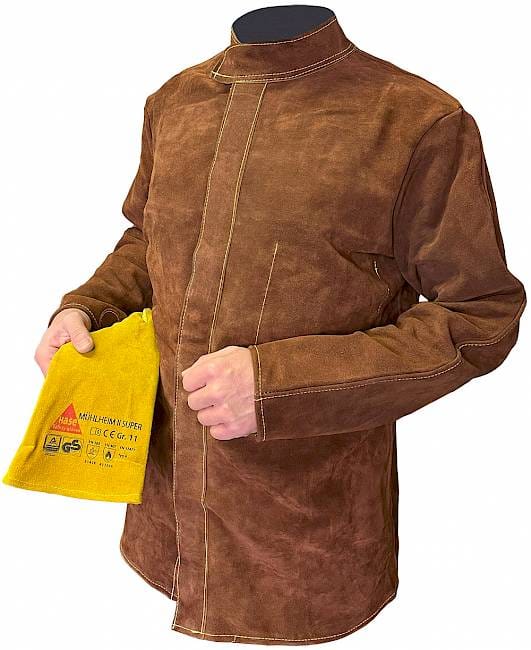 Hase Schweißerjacke York Brown Größe XXL