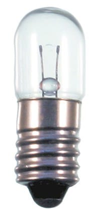 Scharnberger+Hasenbein Röhrenlampe 10x28mm E10 6V 1W 23620