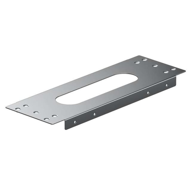 hansgrohe Montageplatte sBox 350x120mm, Fliesenrandmontage