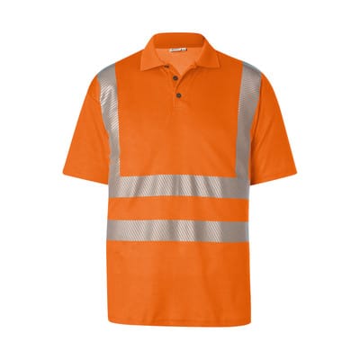 Kübler Polo REFLECTIQ PSA 2 warnorange Form 5042 Größe 4XL
