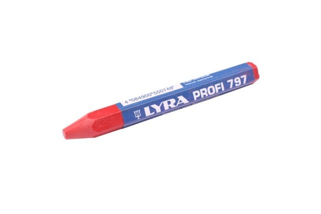 Cimco Signierkreide Stift rot 212172