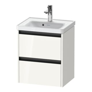 Duravit Waschtischunterschrank Ketho.2 48,4x37,5x54,9cm, 2 SBK, wandhängend, we. hgl