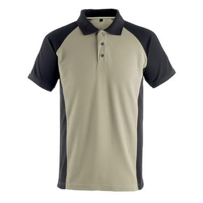 Mascot Polo-Shirt Bottrop hellkhaki/schwarz Größe M