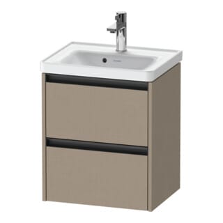 Duravit Waschtischunterschrank Ketho.2 48,4x37,5x54,9cm, 2 Schub., wandhängend, lei