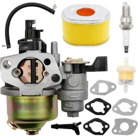 Gx120 Carburateur Pour Honda Gx160 Gx200 Gx168 Gx140 5.5hp 6.5hp Tondeuse À Gazon Moteur Pièces De Rechange Avec Tuyau D'Huile Bougie D'Allumage Filtre À Carburant Etc