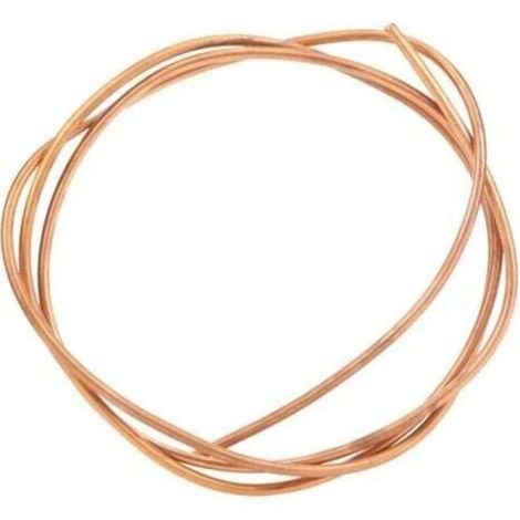 Tuyau De Tube En Cuivre De 2m, Tube De Cuivre 6mm (od), 5mm (id), Tube En Cuivre Souple C1100 T2, Pour Réfrigérateur De Climatiseur,a