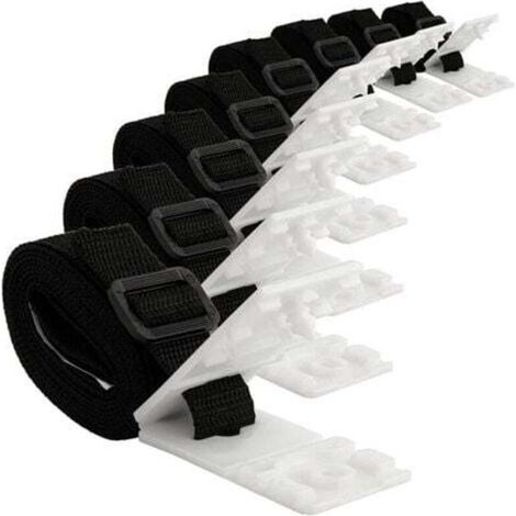 Kit De Fixation Pour Bâche Solaire De Piscine - 8 Sangles De Couverture Solaire - Kit De Sangles Pour Couverture Solaire - Fixation De Bobine De Couverture