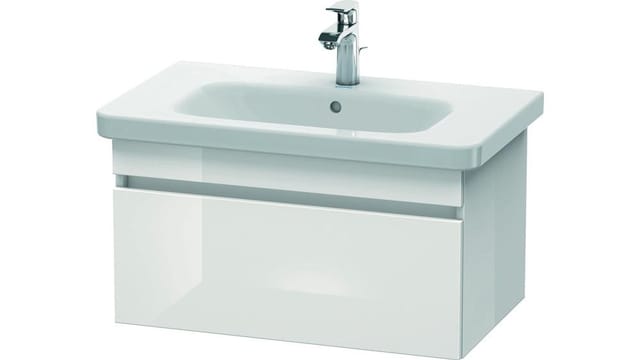 Duravit Waschtischunterschrank DuraStyle 73x44,8cm, N nat/weiß ma, 1 Ausz., wandhängend