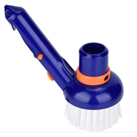 Piscine Tête D'Aspirateur De Piscine Lestée Avec Brosses En Nylon Inférieures Pour Piscines, Outils De Piscine De Brosse
