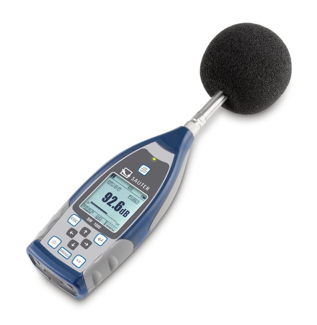 Kern Schallpegelmesser SW 1000, Klasse I, Messbereich 20-134 dB, Ablesbarkeit 0,1 dB