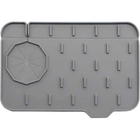 Tapis De Robinet En Silicone Pour Évier De Cuisine, Résistant Aux Éclaboussures, Poignée De Robinet En Silicone, Tapis De Séchage Anti-goutte Pour La Protection Du Comptoir De La Cuisine Et De La Sall