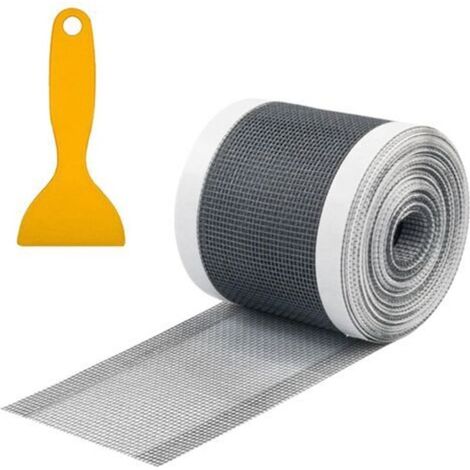 Autocollant Jetable En Maille Pour Drain De Douche, 120mm X 4m, Attrape-cheveux Pour Couvercle De Drain De Douche, Adapté À Toutes Les Longueurs, Avec Outil De Retrait