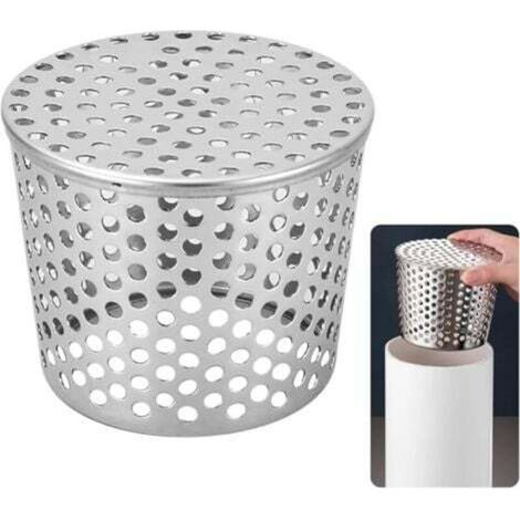Protection De Gouttière En Acier Inoxydable Pour Gouttière, Garde Les Tuyaux De Descente De Gouttière À L'Abri Des Blocages Causés Par Les Feuilles, La Mousse, La Boue, Les