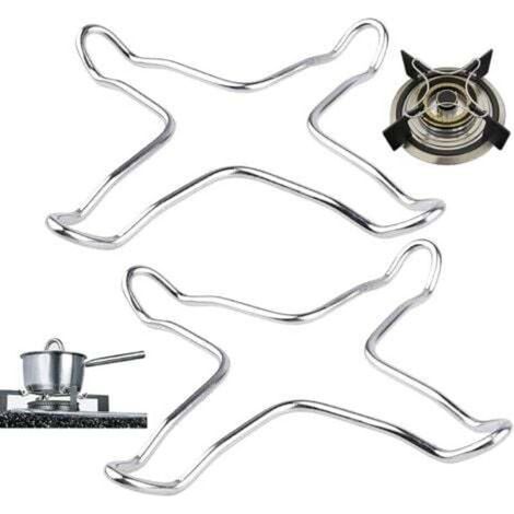 2 Pièces Universel Fonte Anneau À Gaz, Support Universel Pour Cuisinière, Wok Support Stand Pour Gaz Table De Cuisson, Pour Les Cuisines, Les Machines À Café, Les Fours, Poêles À Gaz