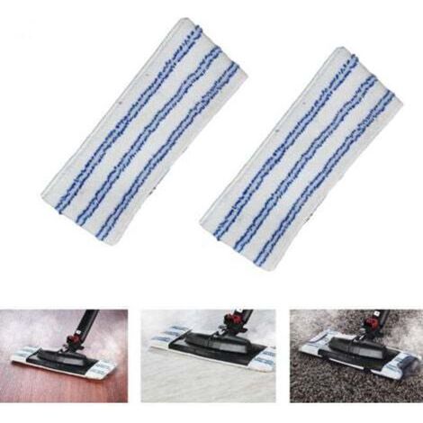 Lot De 2 Serpillères En Microfibre Pour Polti Vaporetto Kit Vaporflexi Brush Eco Pro 3.0,trimec