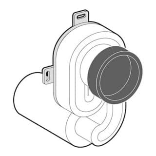 Schell Siphon COMPACT LC mit LC-Sensor, für Urinal