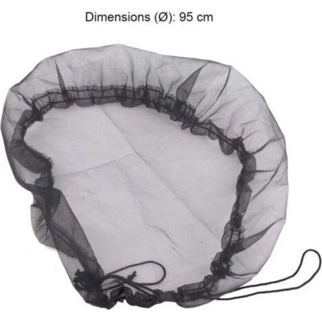 Lot De 2 Housses De Protection En Maille Pour Tonneaux De Pluie - Diamètre : 32.67inch - Réglables - Pour Récupérateur D'Eau - Seau De Récupération De La Pluie