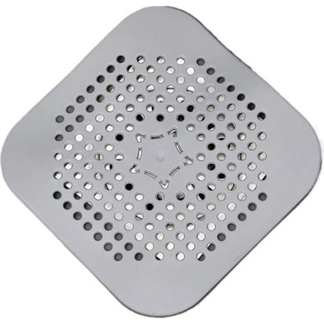 Filtre De Siphon De Sol, Collecteur De Cheveux, Bouchon Anti-obstruction Et Désodorisant Pour Douche (3 Pièces, Blanc)