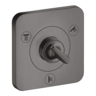 hansgrohe Fertigset Axor Citterio E UP-Ab- + Um-V 120x120mm, brush. bla vc